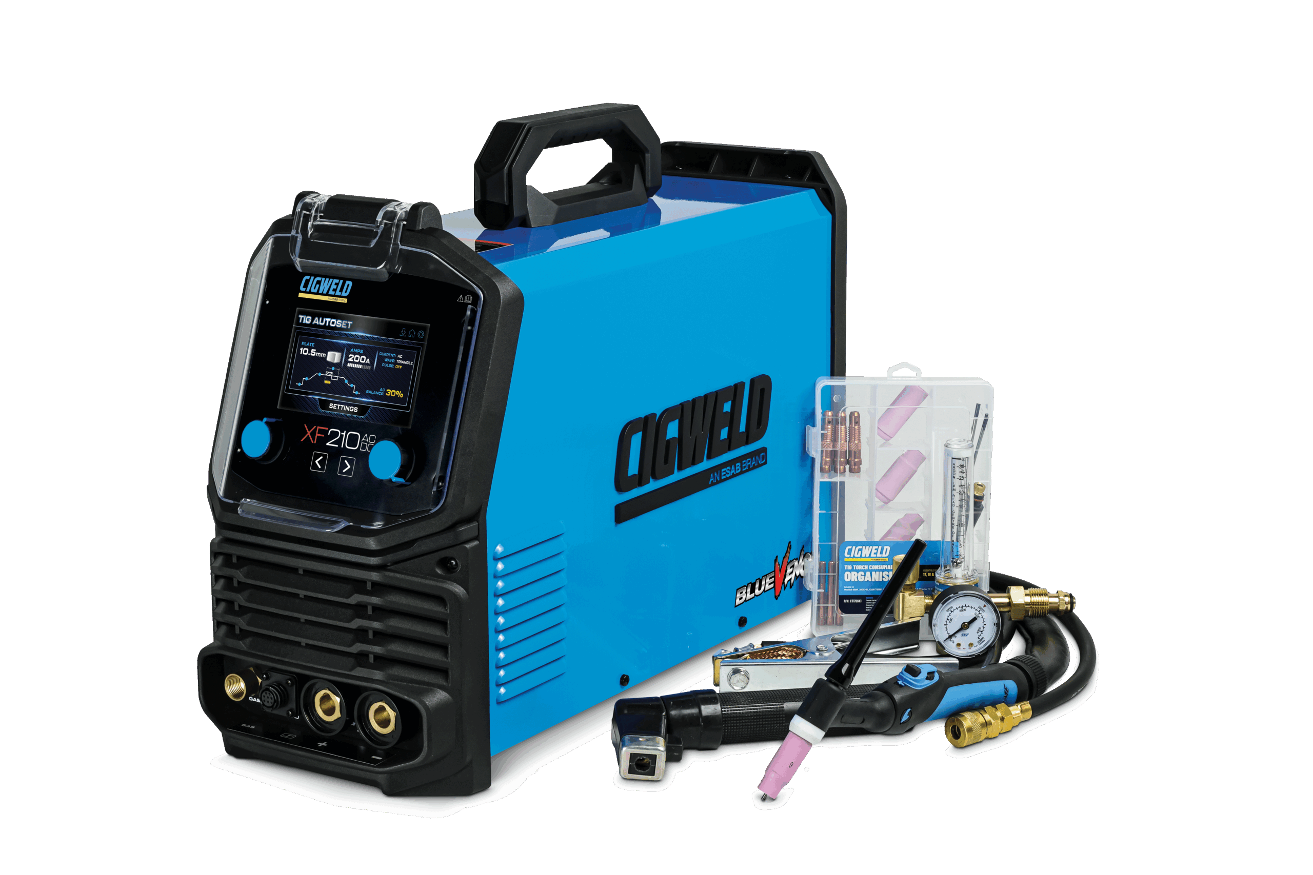 CIGWELD BlueVenom XF210 AC/DC Tig welder W1300210